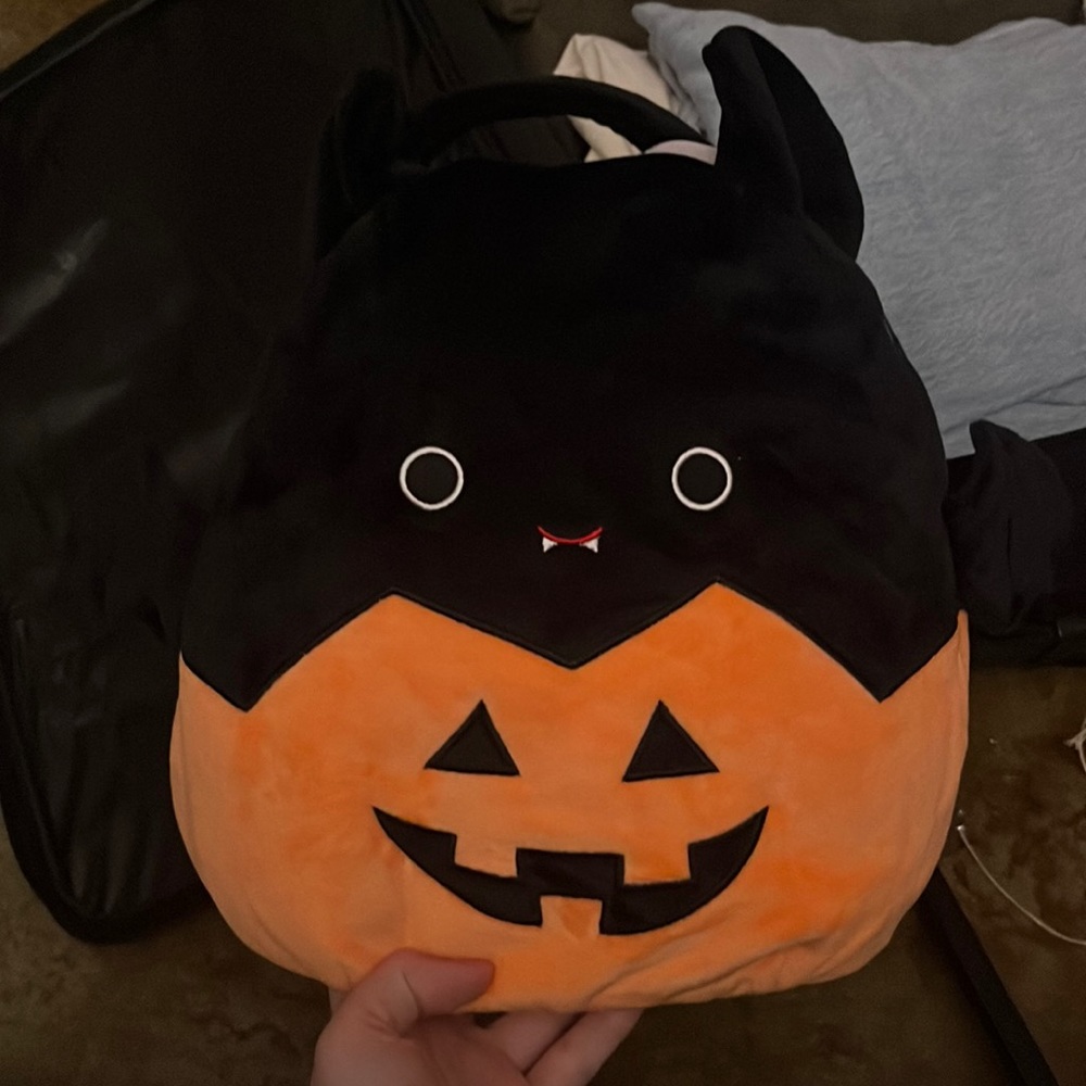 Pumpkin Emily basket squishmallow